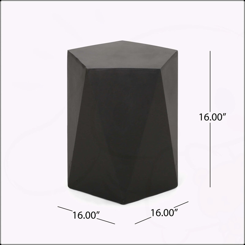 APOLLO SIDE TABLE, Black