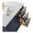 Geselle 36'' Single Bathroom Vanity with Stone Top-1735784939-1735784949