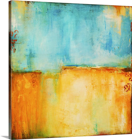 «Gnadenhutten Pier 37» par Erin Ashley, reproduction d'art sur toile, H 30 po x l 30 po x P 1,25 po