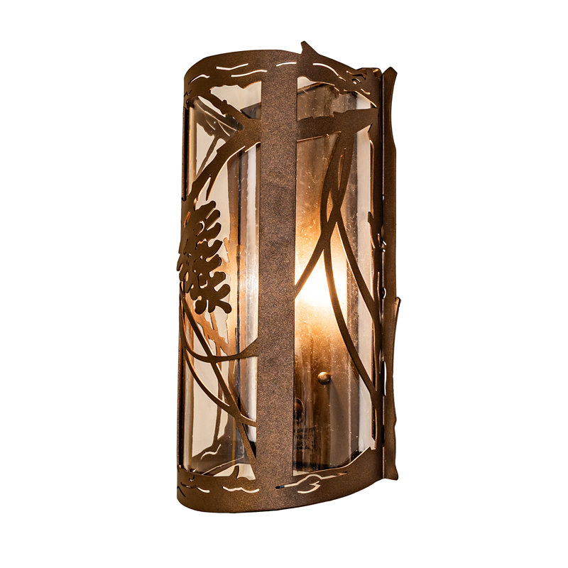1 - Light Flush Mounted Sconce
