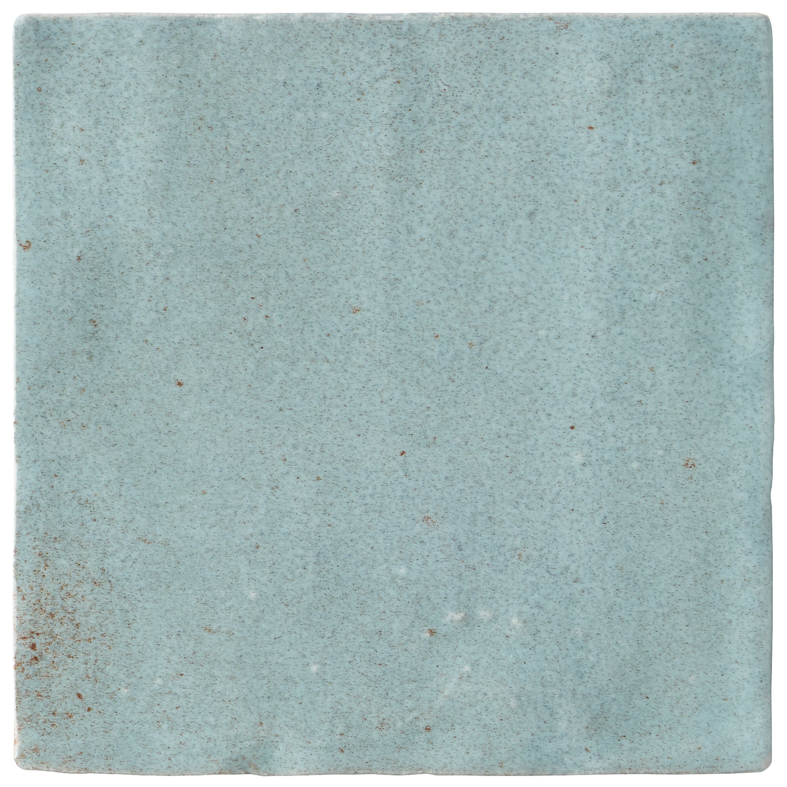 Karma 4" x 4" Ceramic Wall Tile, Turquoise