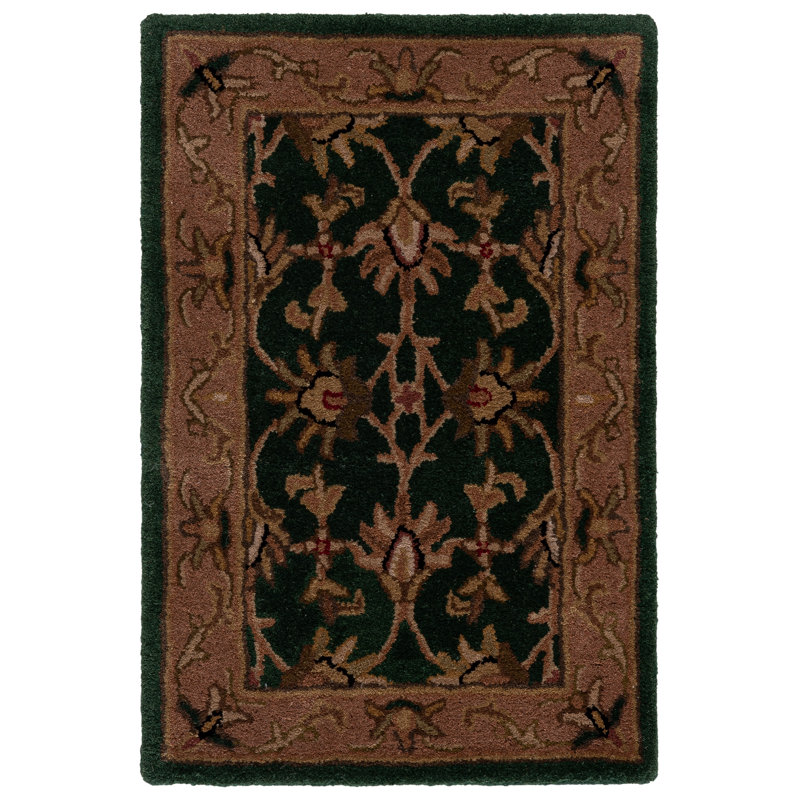 Tressler Hand Tufted Wool Oriental Rug, Rectangle 2' x 3'