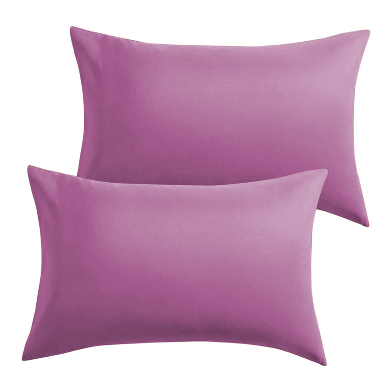 Microfiber Machine Tufted - Set of 2, Lilac/Purple
