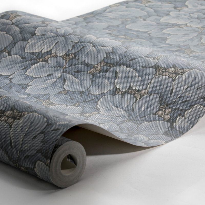 Boråstapeter Waldemar Wallpaper, Blue