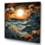 Sunset Radiant Coastal Retreat II - Landscapes Canvas Wall Art