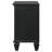 Fraser 3-drawer Nightstand Black-1532561599