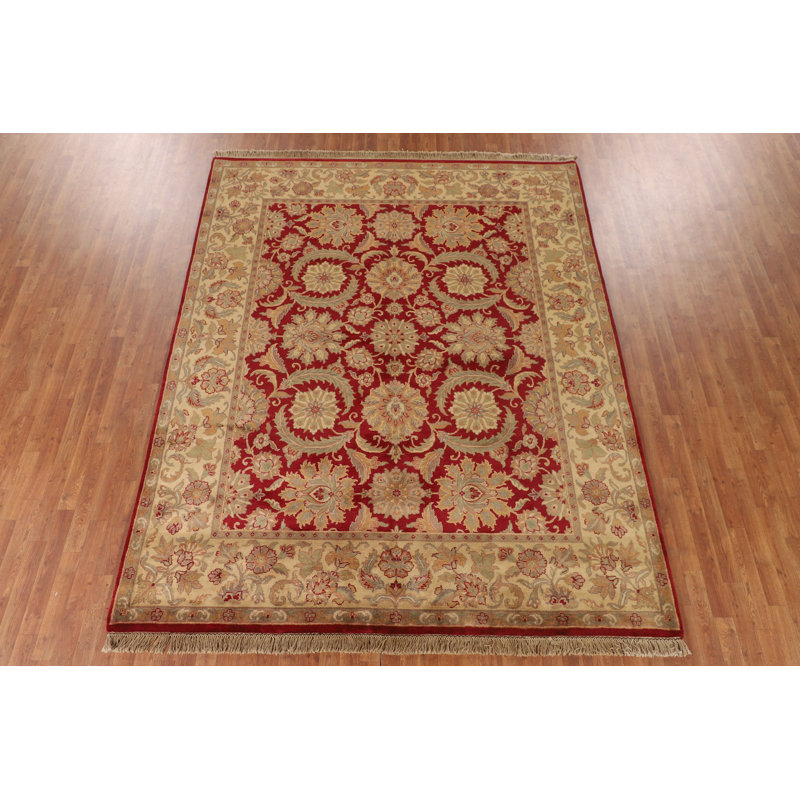 Cotton Floral Indoor Rug