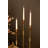  Distressed Iron Taper Candleholders – Decorative Set of 3, 23.5" H