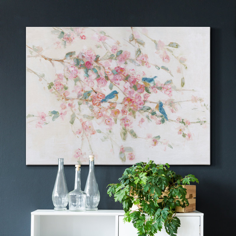 «Cottage Sweet Song I», reproduction sur toile tendue, H 18 po x l 12 po x P 1 po
