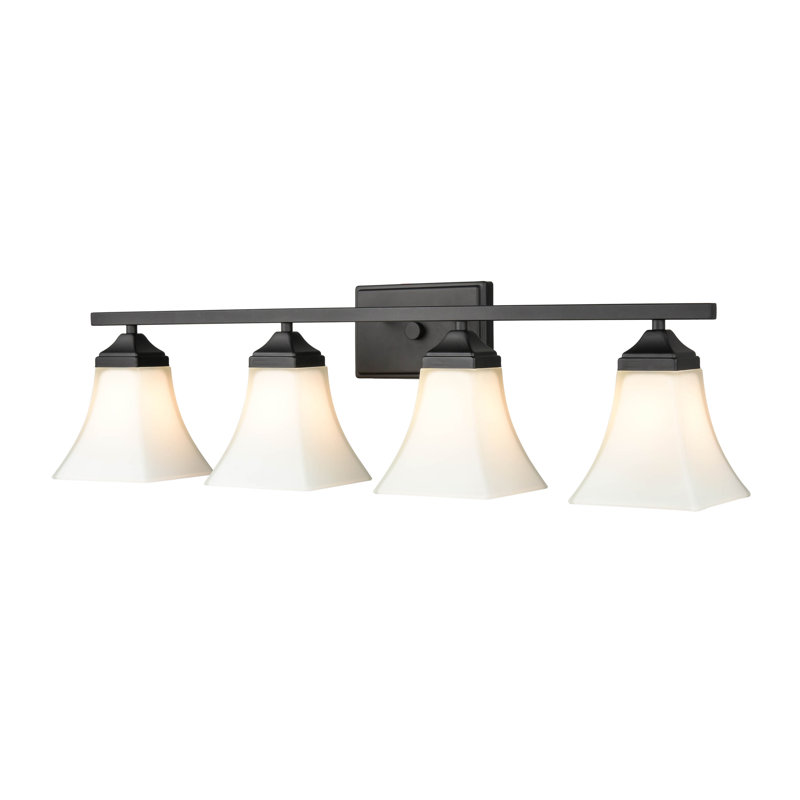 Fabia 4 - Light Dimmable Vanity Light, Matte Black