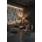 Abstract Figures Wallpaper Black Brushstroke Wall Mural