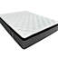 Matelas à ressorts ensachés de 14 po avec mousse gélifiée - Soulage pour une bonne nuit de sommeil