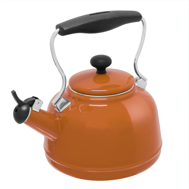 Chantal Vintage 1,7 pte Bouilloire Whistling, Bisque de tomate