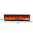 78.74"Electronic Suspended Simulated Flame Electric Fireplace Heater-118373422