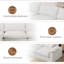 Canapé modulaire rembourré en U avec repose-pieds pour salon, chambre à coucher-1390526668-1404761853