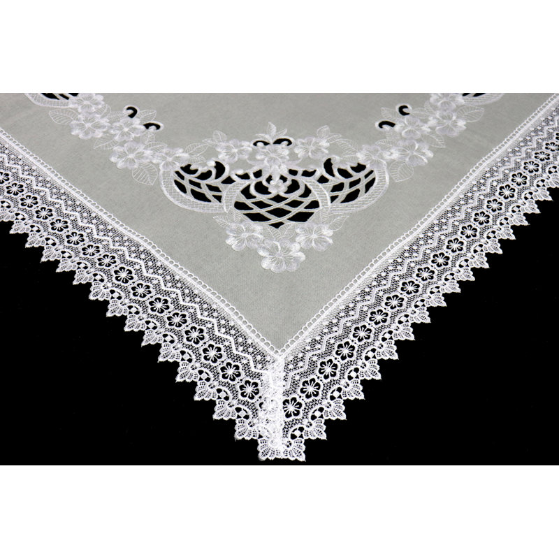 Mcgarry Floral Square Table Topper