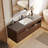 47.24'' Single Bathroom Vanity with Stone Top Solid Wood Wall Bathroom Vanity with Undermount Bathroom Sink Bathroom Storage Cabinet