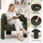 Fauteuil d'appoint demi-tonneau 31,5 po-1620946521