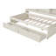 Bed Frame With Side Bookshelves, Two Drawers, And Built-In USB Port