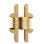 SOSS Model 106 surface mount hinge, maximum material thickness is 5/64"