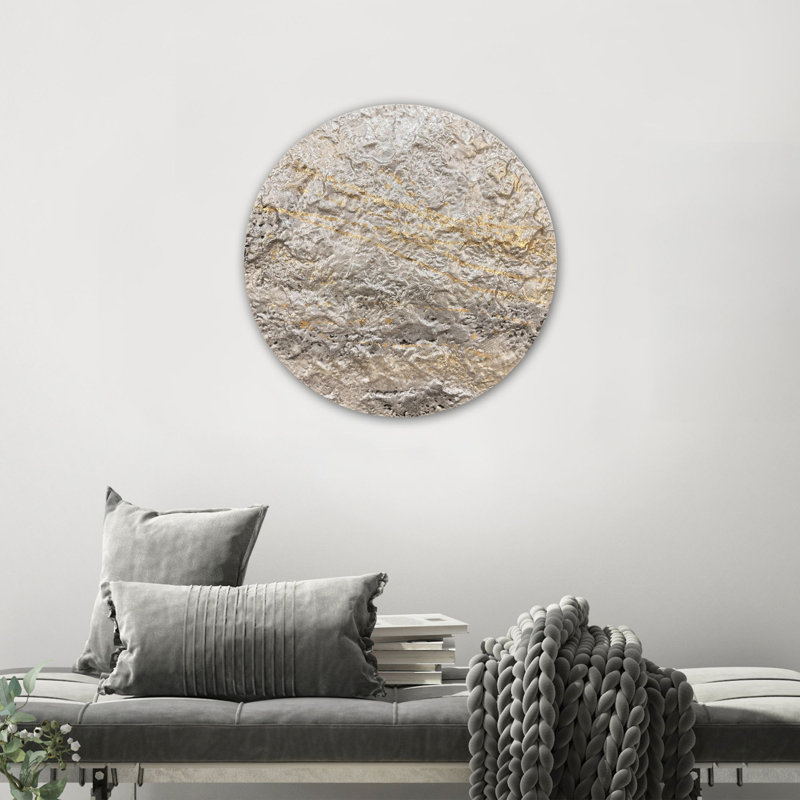 Metallic Mercury II Wall Sculpture