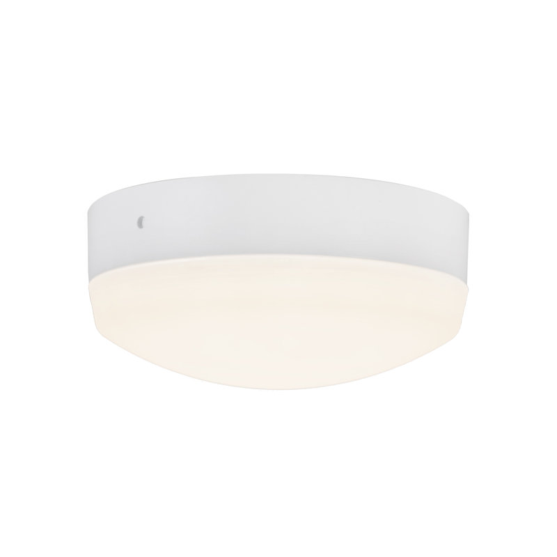 Hugo 1 - Light LED Ceiling Fan Bowl Light Kit, White