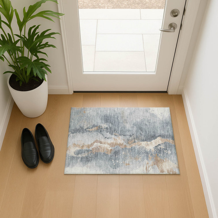 Premium Machine Washable Varroville AMF1712 Abstract Rug