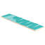 Radiant Steps 4.43'' W x 17.62'' L Crackled Ceramic Subway Wall Tile (7.62 Sq. Ft. / Case)-423263054