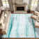 Tapis gris / blanc / vert Modern