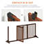 Free Standing Pet Gate With Door-259060997