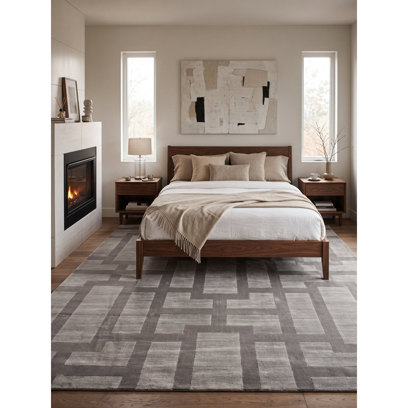Sevda Geometric Indoor Rug, Rectangle 6'7" x 9'10"