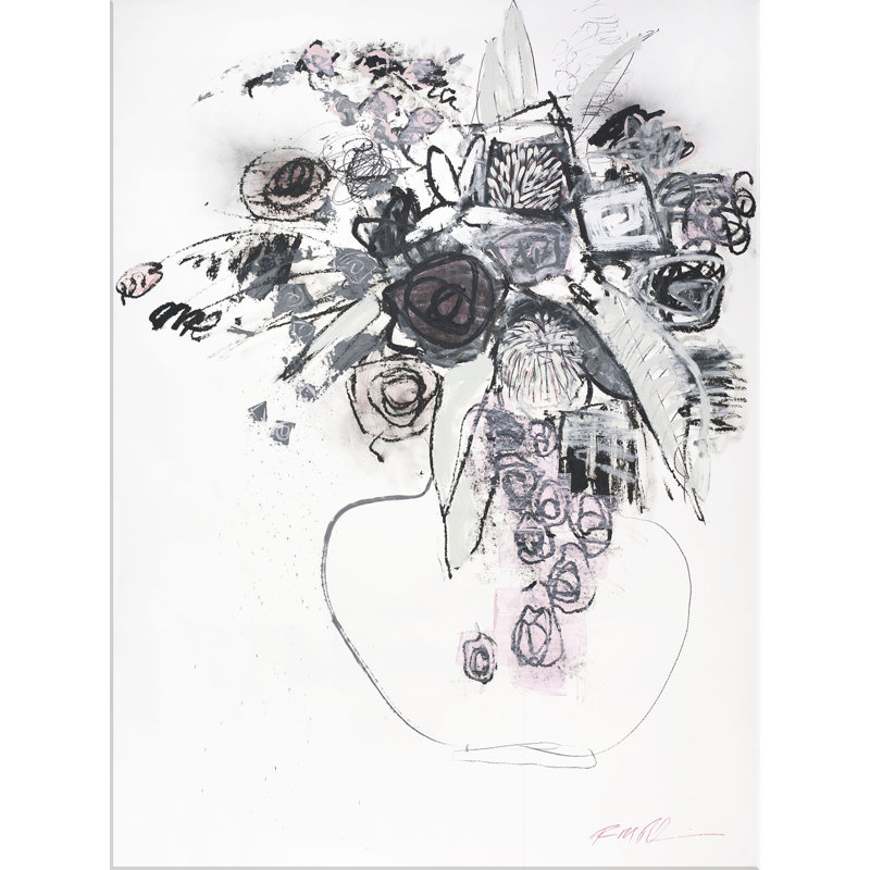 Pink Flora Print