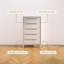 Commode 5 tiroirs Naima - Beige-2090917762-2104125005