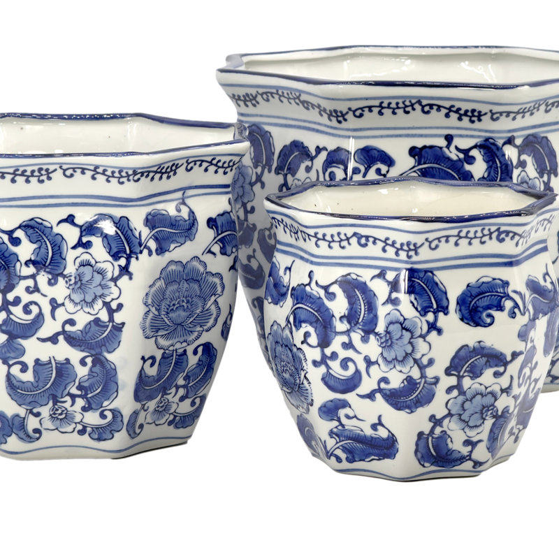 Pot à fleurs en céramique fabriqué à la main Daxxton
