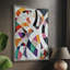 ABSTRACT Series LXV, reproduction encadrée - bois massif-675713491