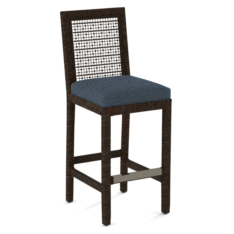 Tabouret de bar Sorinda Glinda, Bleu de base; 0317-63, Café