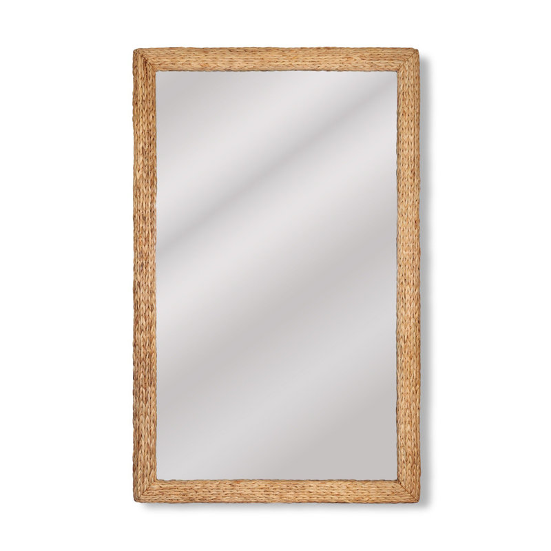 Radha Rectangle Water Hyacinth Mirror