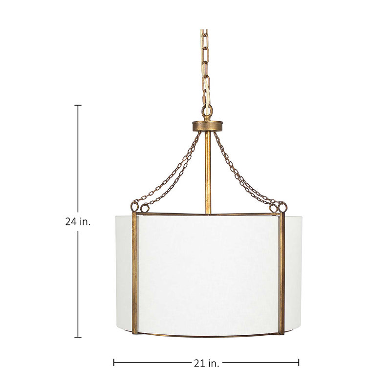 Ivan 3 - Light Unique Drum Pendant