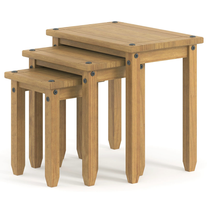 Tables gigognes en bois massif Bardwell