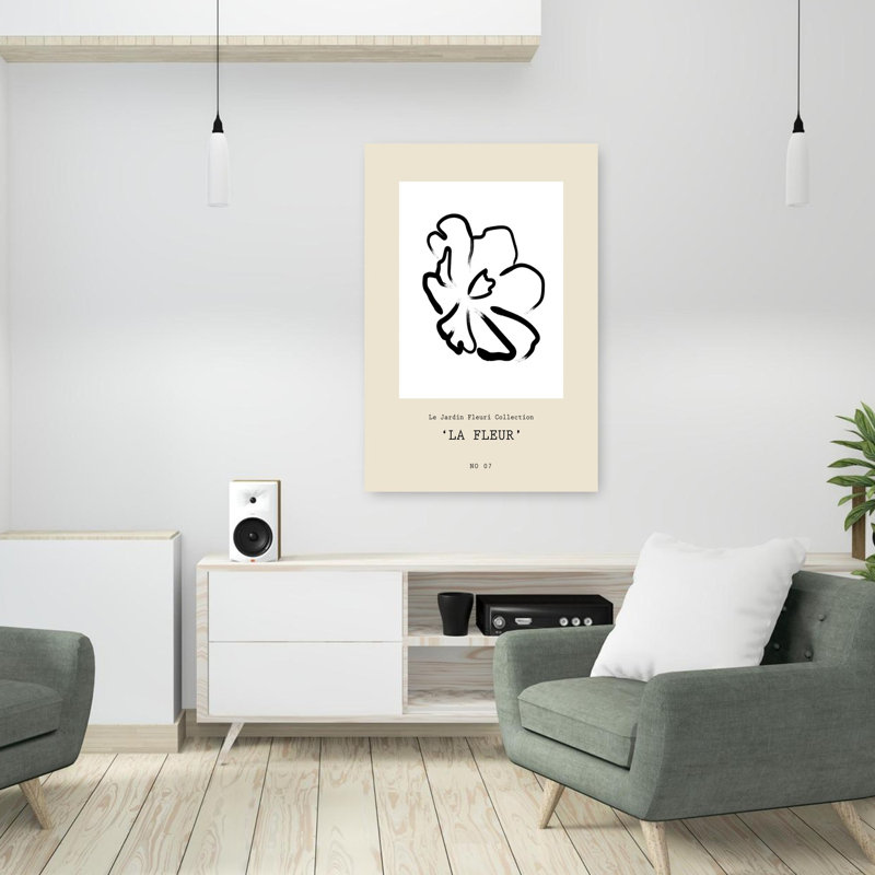 Lafleur Contemporary Wall Art Print, 91.44cm H x 60.96cm W