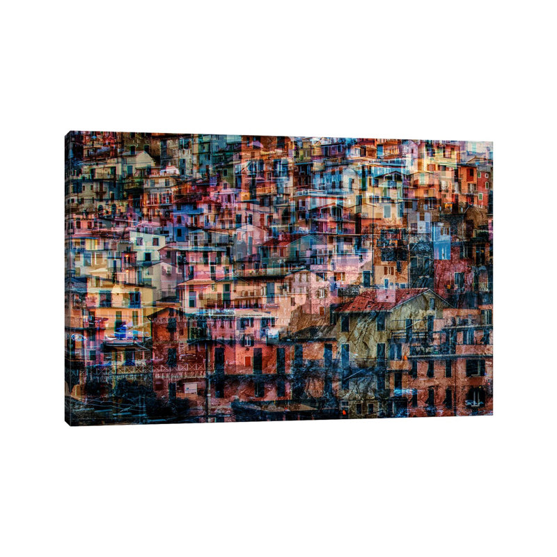 Manarola 1 by Massimo Della Latta - Wrapped Canvas Print