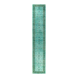Overyed One-of-a-Kind Runner 2'8" X 14'4" Hand Knotted Area Rug