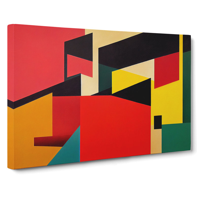 Suprematism Art Vol.2 - Wrapped Canvas, 50cm H x 76cm W x 3cm D