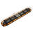  60" Amber LED Strobe Light Bar Roof Mount Emergency Flashing Light with 16 Flash Patterns for Universal Trucks
