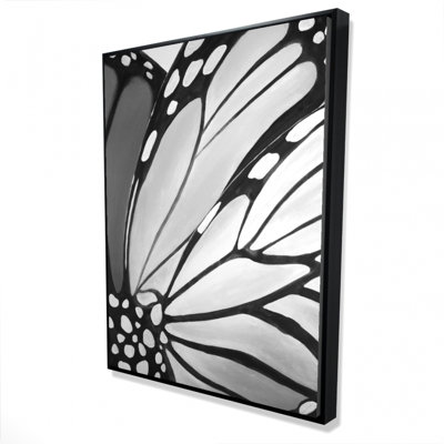 " Monarch Wings Closeup "