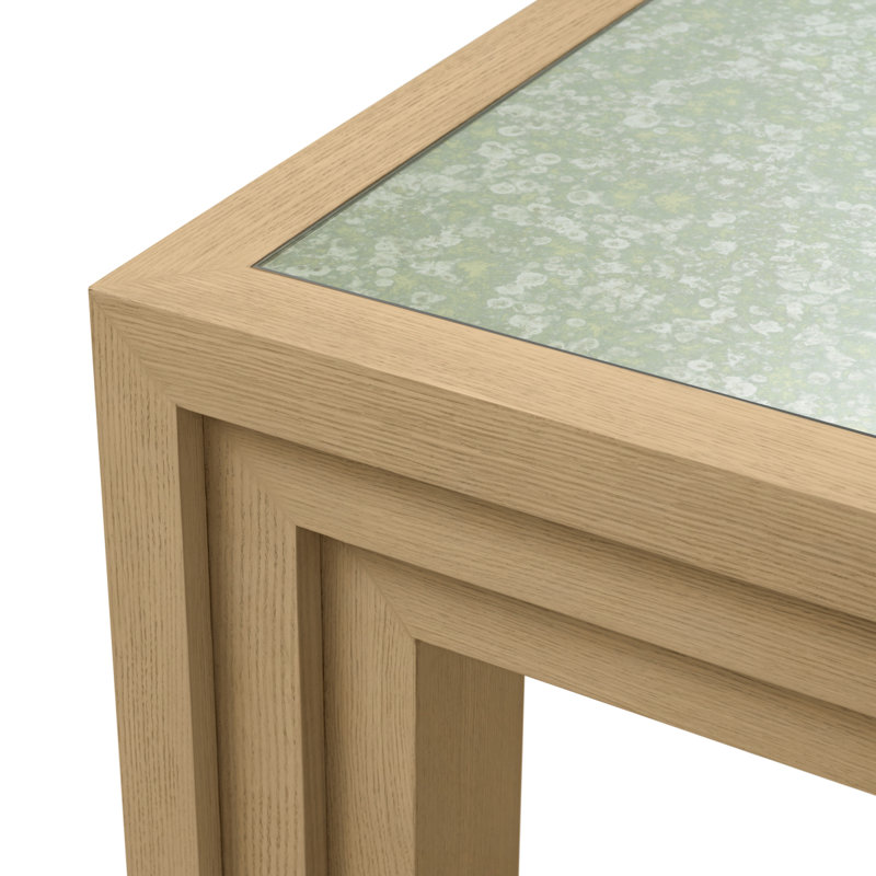 Metropolitan End Table, Natural Oak