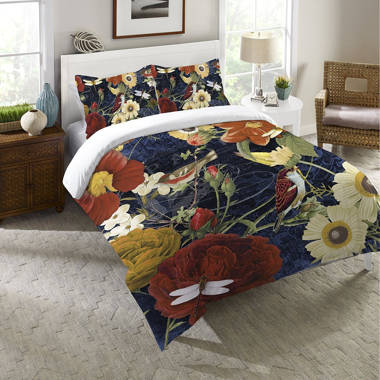 LauralHome Vintage Floral Comforter - Wayfair Canada