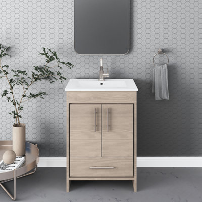 Ensemble de meuble-lavabo simple 24 po Sallisaw