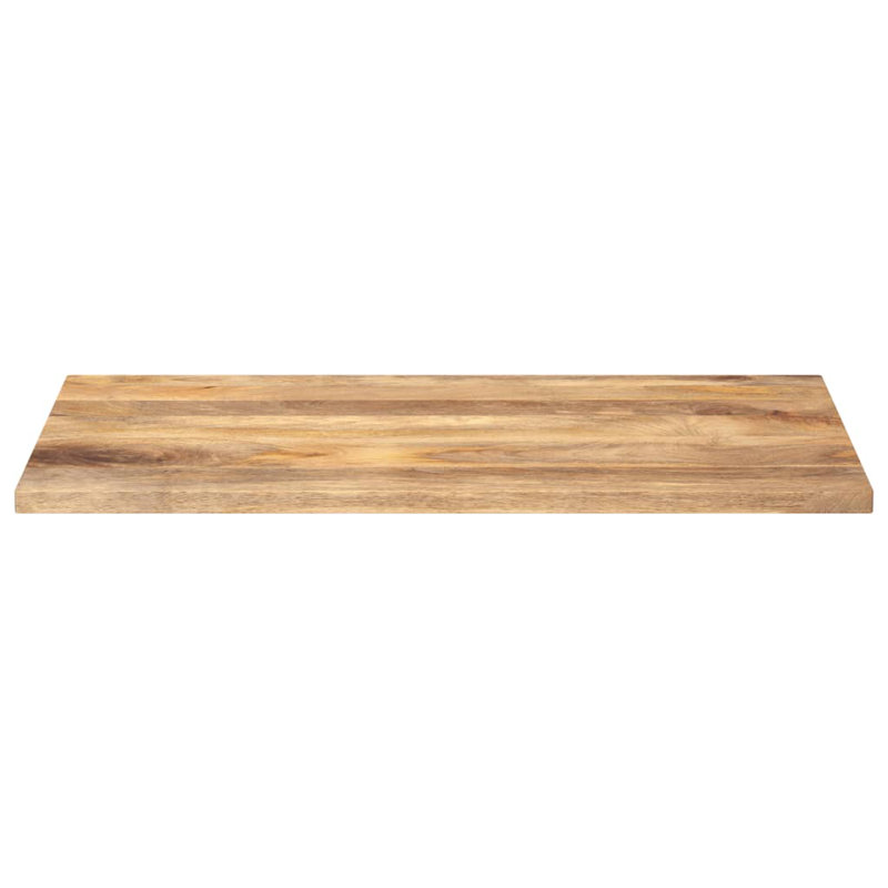Solid Wood Table Top, 2.5cm H x 110cm W x 50cm D