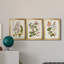 «Vintage Flowering Trees II», ensemble de 3 impressions sur toile encadrées-428839006-428839001
